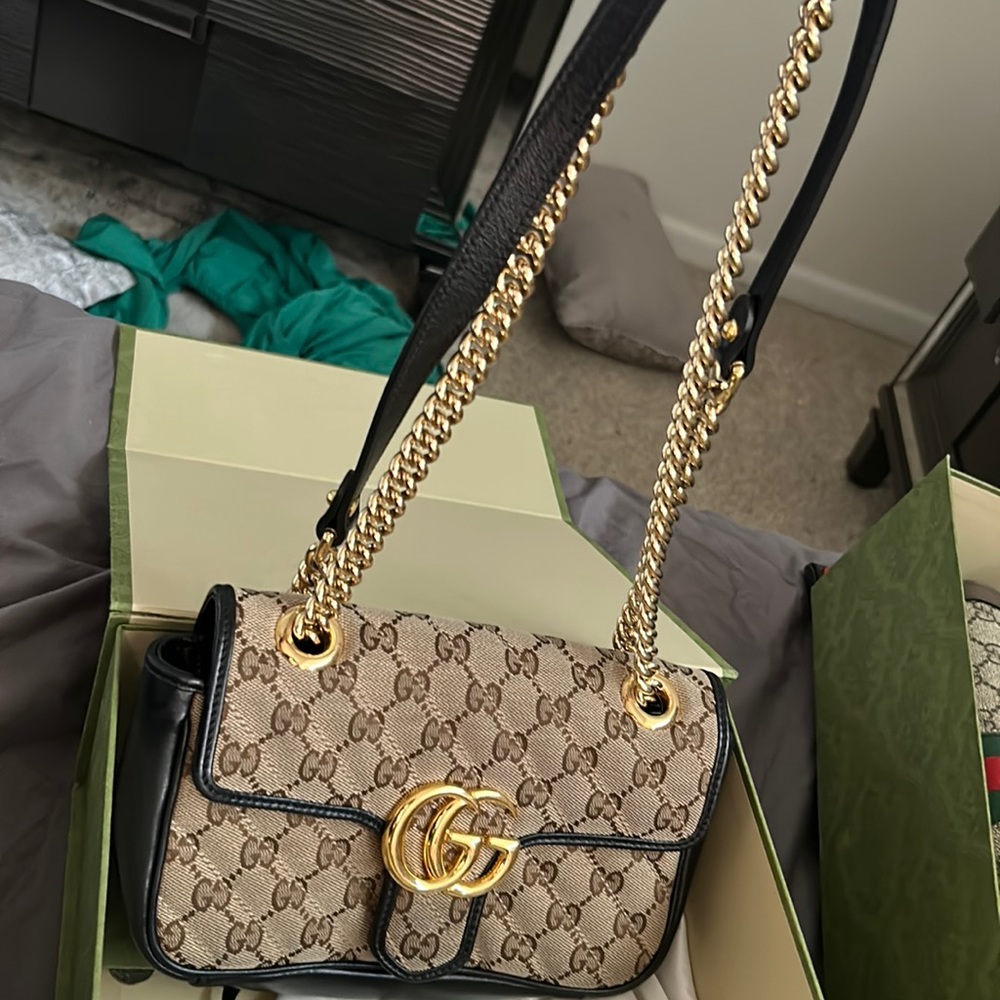 Gucci printed Marmont Bag
